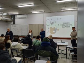 Charla sobre AFAP para los alumnos del BT de Tecnologías de la Información