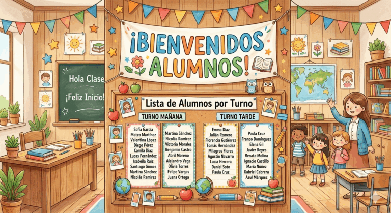 Lee más sobre el artículo Listas de alumnos 2026