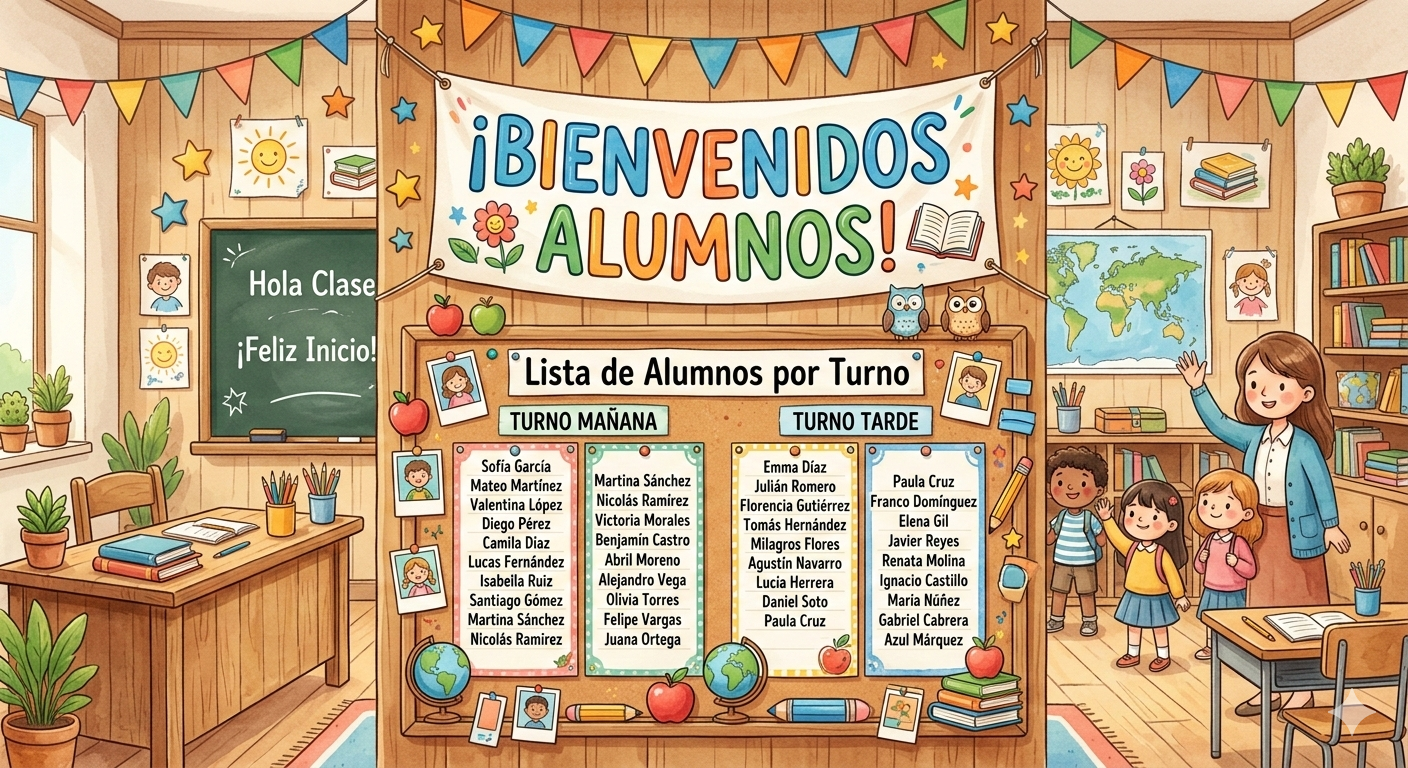 En este momento estás viendo Listas de alumnos 2026